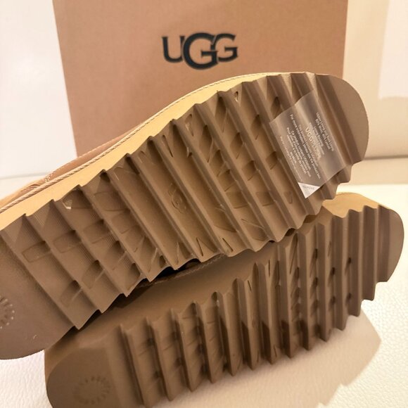 NIB UGGS AUSTRAILA UGG ALINA MINI PLATFORM BOOTS SIZE 8 CHESTNUT - Picture 4 of 12
